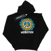 Sweat-shirt Woodstock Flower Peace