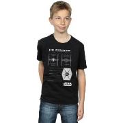 T-shirt enfant Disney TIE Fighter Blueprint