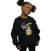 Sweat-shirt enfant Disney Mary Poppins Floral Silhouette