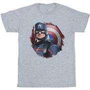 T-shirt enfant Marvel The Falcon And The Winter Soldier Captain Americ...