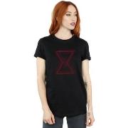 T-shirt Marvel Avengers Infinity War Black Widow Lines