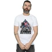 T-shirt Marvel Captain America Action Pose
