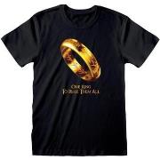 T-shirt Lord Of The Rings One Ring To Rule Them All