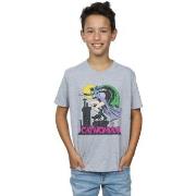 T-shirt enfant Dc Comics Catwoman Crackle Logo