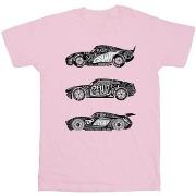 T-shirt enfant Disney Cars Text Racers