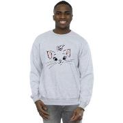 Sweat-shirt Disney Classics Marie Face Pocket