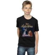 T-shirt enfant Disney Lady And The Tramp Homage