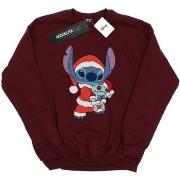 Sweat-shirt Disney Lilo And Stitch Stitch Christmas