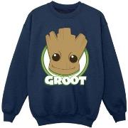 Sweat-shirt enfant Guardians Of The Galaxy Groot Badge