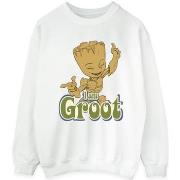 Sweat-shirt Guardians Of The Galaxy Groot Dancing