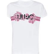 T-shirt Liu Jo T-shirt avec imprimé floral et strass