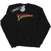 Sweat-shirt enfant Dc Comics Superman Telescopic Crackle Logo