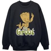 Sweat-shirt enfant Guardians Of The Galaxy Groot Dancing