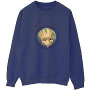 Sweat-shirt Guardians Of The Galaxy Groot Varsity