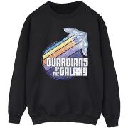 Sweat-shirt Guardians Of The Galaxy Badge Rocket