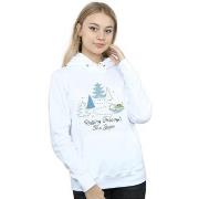 Sweat-shirt Disney The Mandalorian Rolling Through The Snow