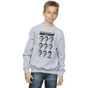 Sweat-shirt enfant The Big Bang Theory Sheldon Emotions