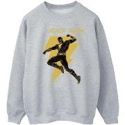 Sweat-shirt Dc Comics Black Adam Golden Bolt Chest