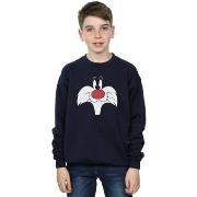 Sweat-shirt enfant Dessins Animés Sylvester Big Face