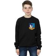 Sweat-shirt enfant Dessins Animés Road Runner Face Faux Pocket