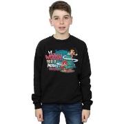 Sweat-shirt enfant Dc Comics Super Friends We WHOOSH You A Merry Chris...