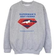 Sweat-shirt enfant Dc Comics DC League Of Super-Pets Superman's Best F...