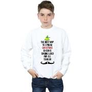 Sweat-shirt enfant Elf Christmas Cheer Text