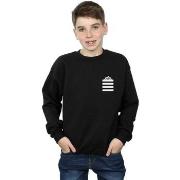 Sweat-shirt enfant Dessins Animés Taz Stripes Faux Pocket