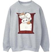 Sweat-shirt Disney Big Hero 6 Baymax Frame Support