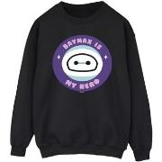 Sweat-shirt Disney Big Hero 6 Baymax My Hero Pocket