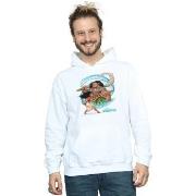 Sweat-shirt Disney Moana And Maui Wave