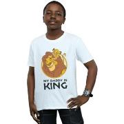 T-shirt enfant Disney The Lion King My Daddy Is King