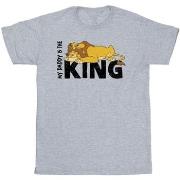 T-shirt enfant Disney The Lion King Daddy Is King