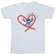 T-shirt enfant Disney Lilo Stitch Love You Mum