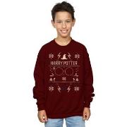 Sweat-shirt enfant Harry Potter Christmas Pattern