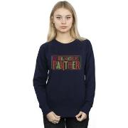 Sweat-shirt Marvel Black Panther Tribal Logo