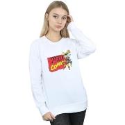 Sweat-shirt Marvel Vintage Logo Blast