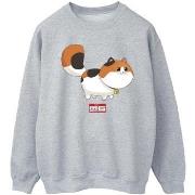 Sweat-shirt Disney Big Hero 6 Baymax Kitten Pose