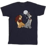 T-shirt enfant Disney Lady And The Tramp Moon