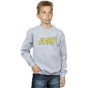 Sweat-shirt enfant Dc Comics Flash Crackle Logo