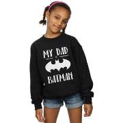 Sweat-shirt enfant Dc Comics My Dad Is Batman