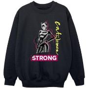 Sweat-shirt enfant Dc Comics Batman Catwoman Strong