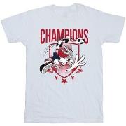 T-shirt enfant Dessins Animés Bugs Bunny Champions