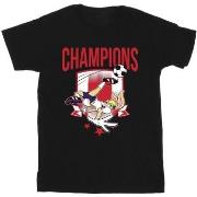 T-shirt enfant Dessins Animés Lola Football Champions