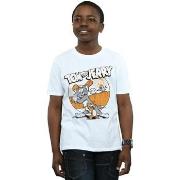 T-shirt enfant Dessins Animés Play Baseball