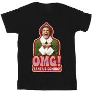 T-shirt enfant Elf Santa's Coming