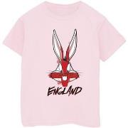 T-shirt enfant Dessins Animés Bugs England Face