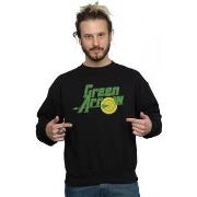 Sweat-shirt Dc Comics Green Arrow Crackle Logo