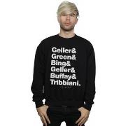 Sweat-shirt Friends Surnames Text