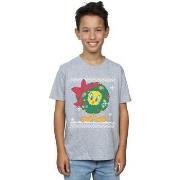 T-shirt enfant Dessins Animés Tweety Pie Christmas Fair Isle